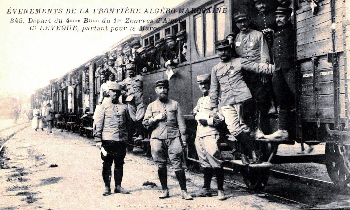 Alger - Depart des Zouaves pour le Maroc.jpg